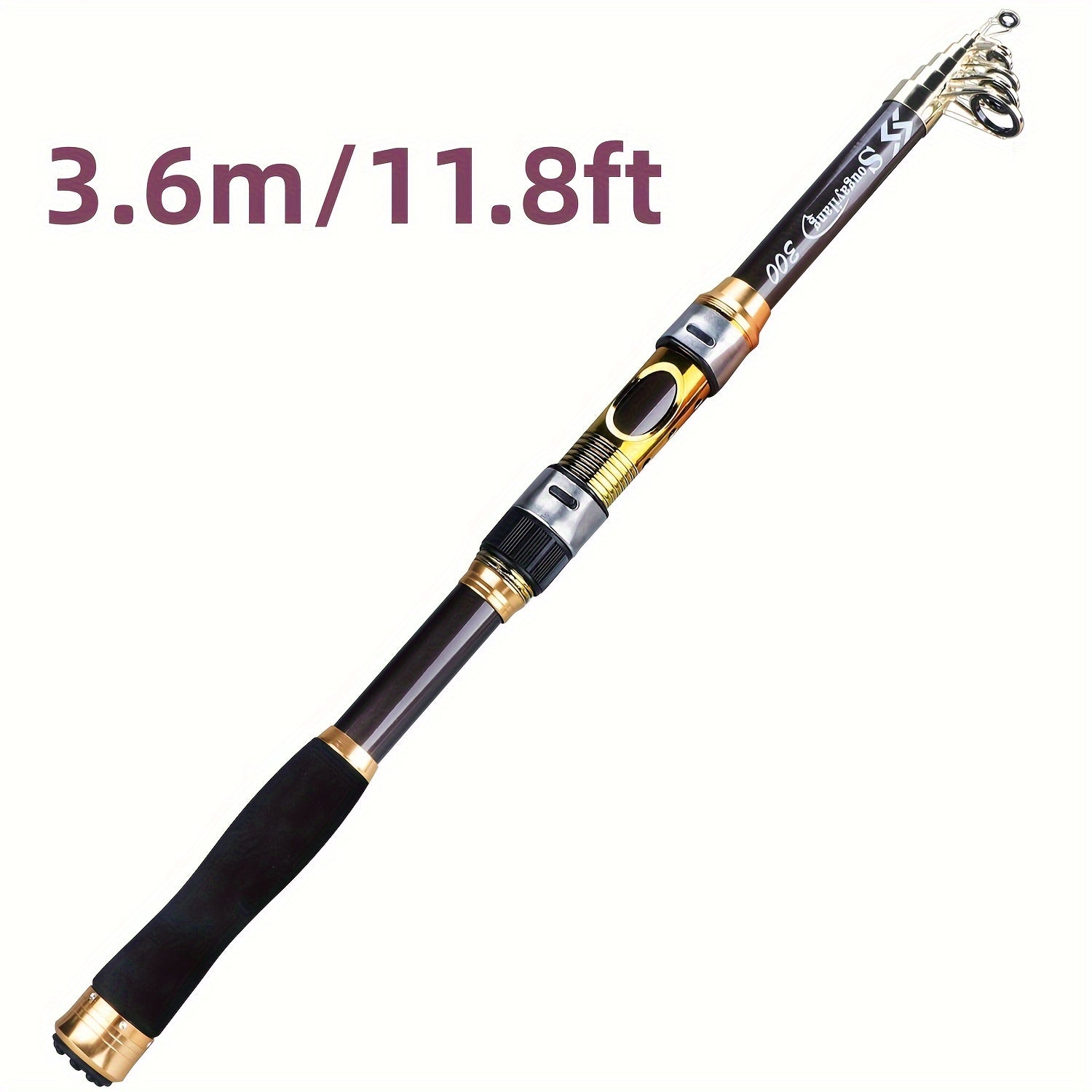 Casting Fishing Rod – Carbon Fiber, Portable – Sougayilang Telescopic Rock Fishing Rod Spinning Carp Feeder Carbon – Reliable Angler Setup for US Anglers