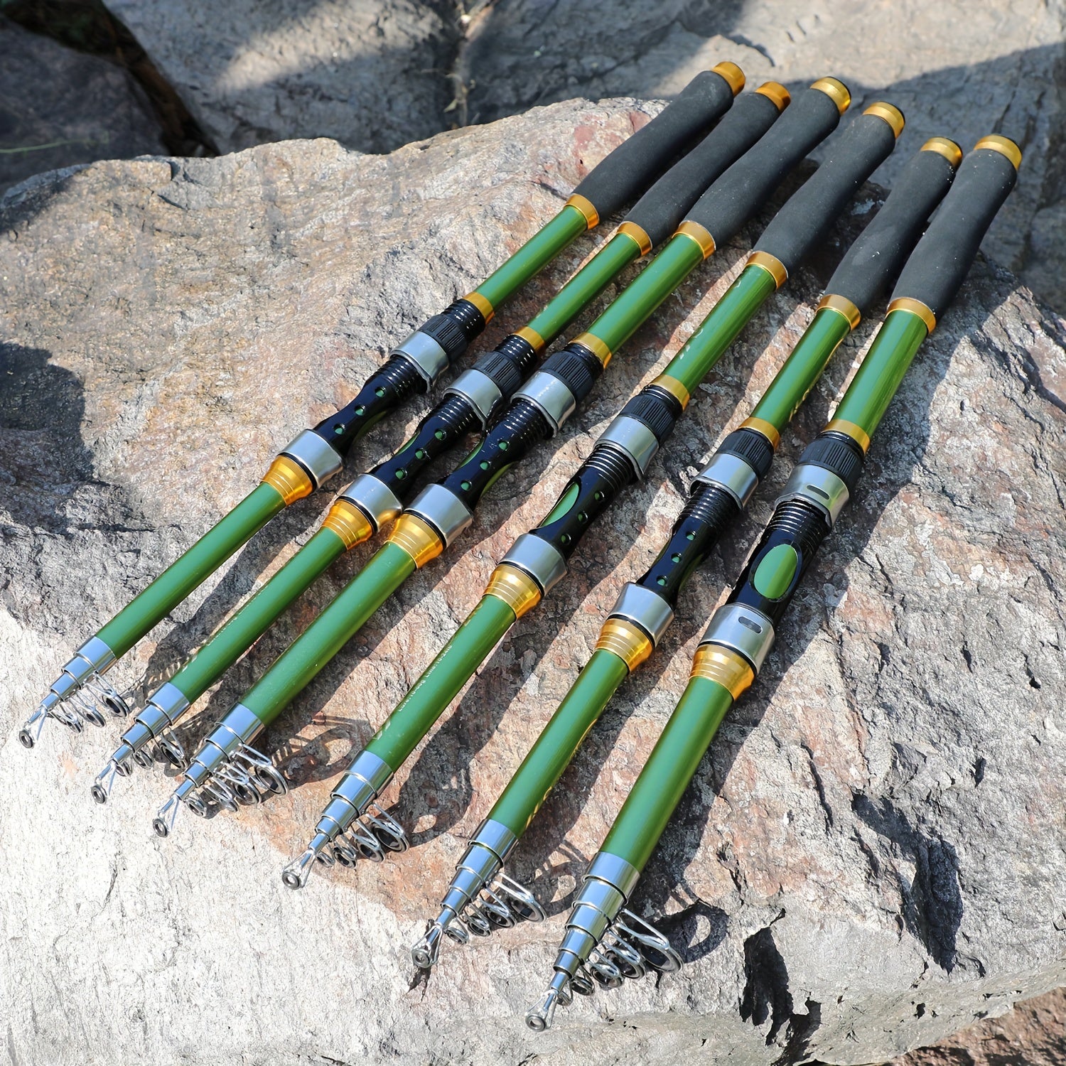 Carbon Fishing Rod – Carbon Fiber, Portable, Lightweight, Bass – Sougayilang 1. 8 2. 1 2. 4 2. 7 3. 0 3. 3 Spinning Fishing – Field-Ready Performance for US Anglers