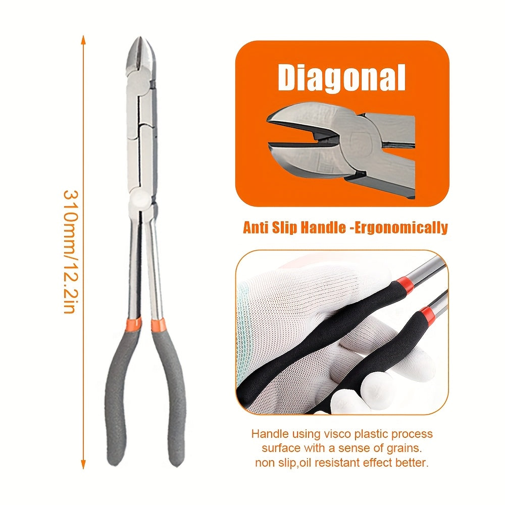 Angler Outdoor Accessory – Compact Tackle Solution – Inch Dual Joint Needle Nose Pliers High Quality Steel – Field-Ready Performance for US Anglers