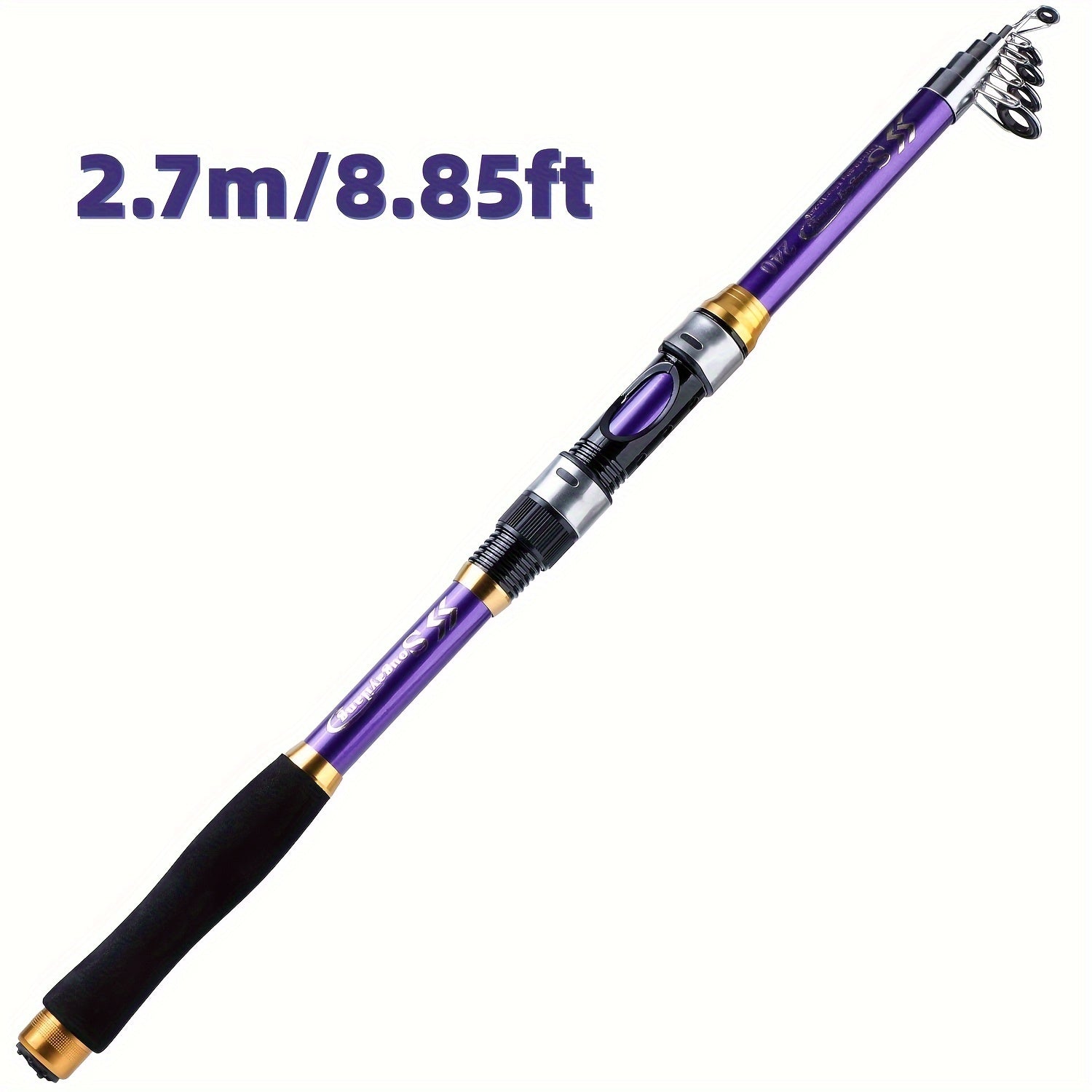 Angler Fishing Rod – Portable, Bass – Sougayilang Telescopic Fishing Rods 70. 87 129. 92 Inch Glass Fiber – Dependable Freshwater & Saltwater Use for US Anglers