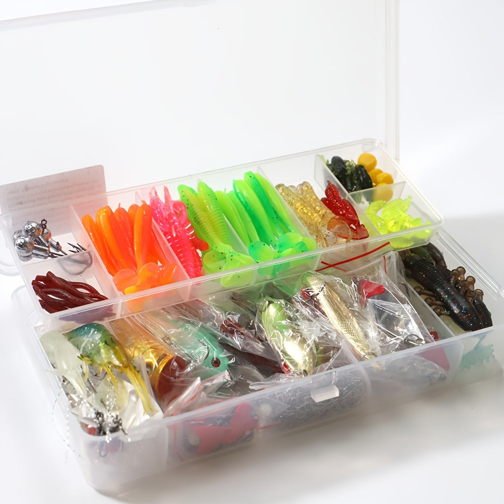 Bass Tackle Kit – Angler-Focused Outdoor Design – 82pcs 93pcs 32pcs 43pcs 165pcs 110pcs 252pcs 361pcs Fishing – Versatile Water-Ready Design for US Anglers