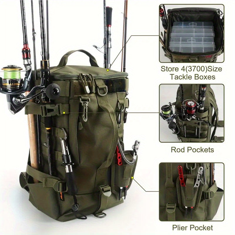Fishing Tackle Bag – Portable, Lightweight – 2pcs Sjb043 Lightweight Angler Backpack Scissors Pouch Ready Travel – Angler-Focused Outdoor Design for US Anglers