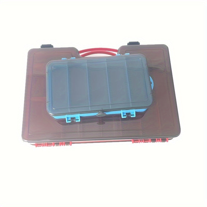Fishing Tackle Storage – Portable – Multi Functional Portable Fishing Tackle Box Two Sided Storage – Versatile Water-Ready Design for US Anglers