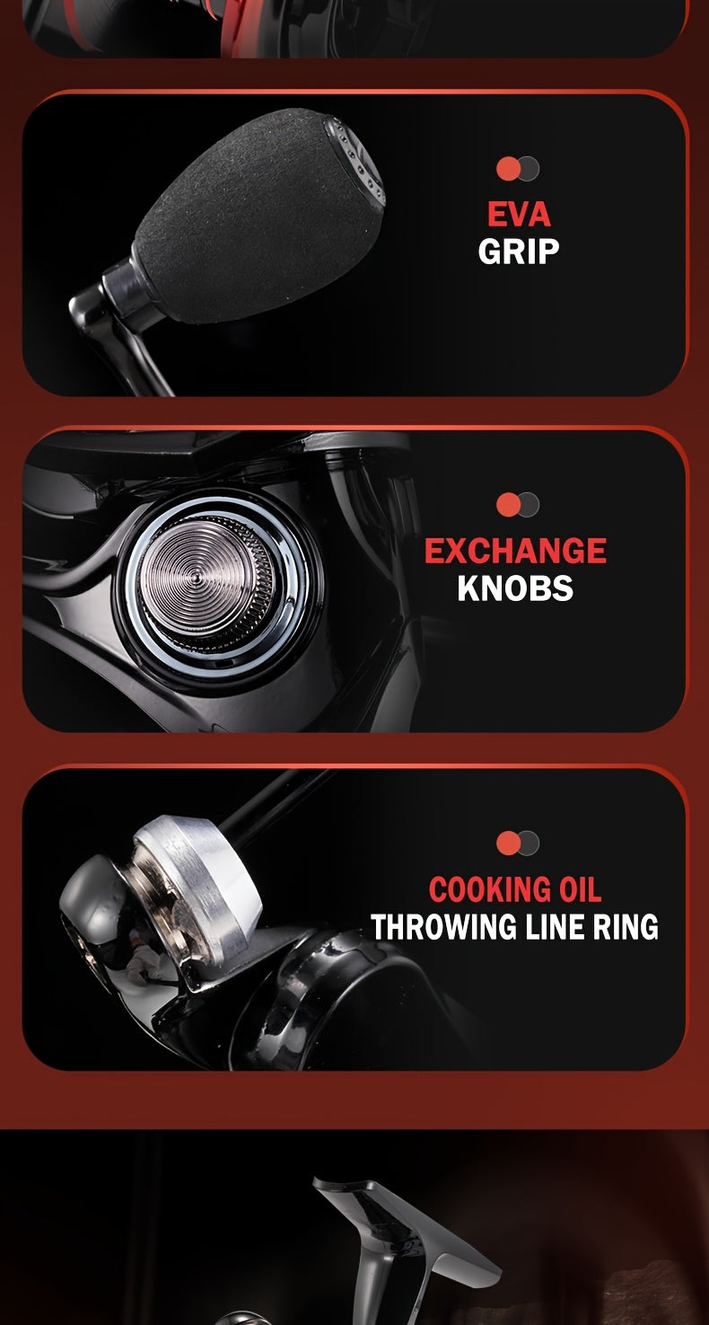 Fishing Reel – Saltwater – Ultra Durable Fishing Reel 10kg High Speed EVA Comfort – Practical Gear for Every Cast for US Anglers