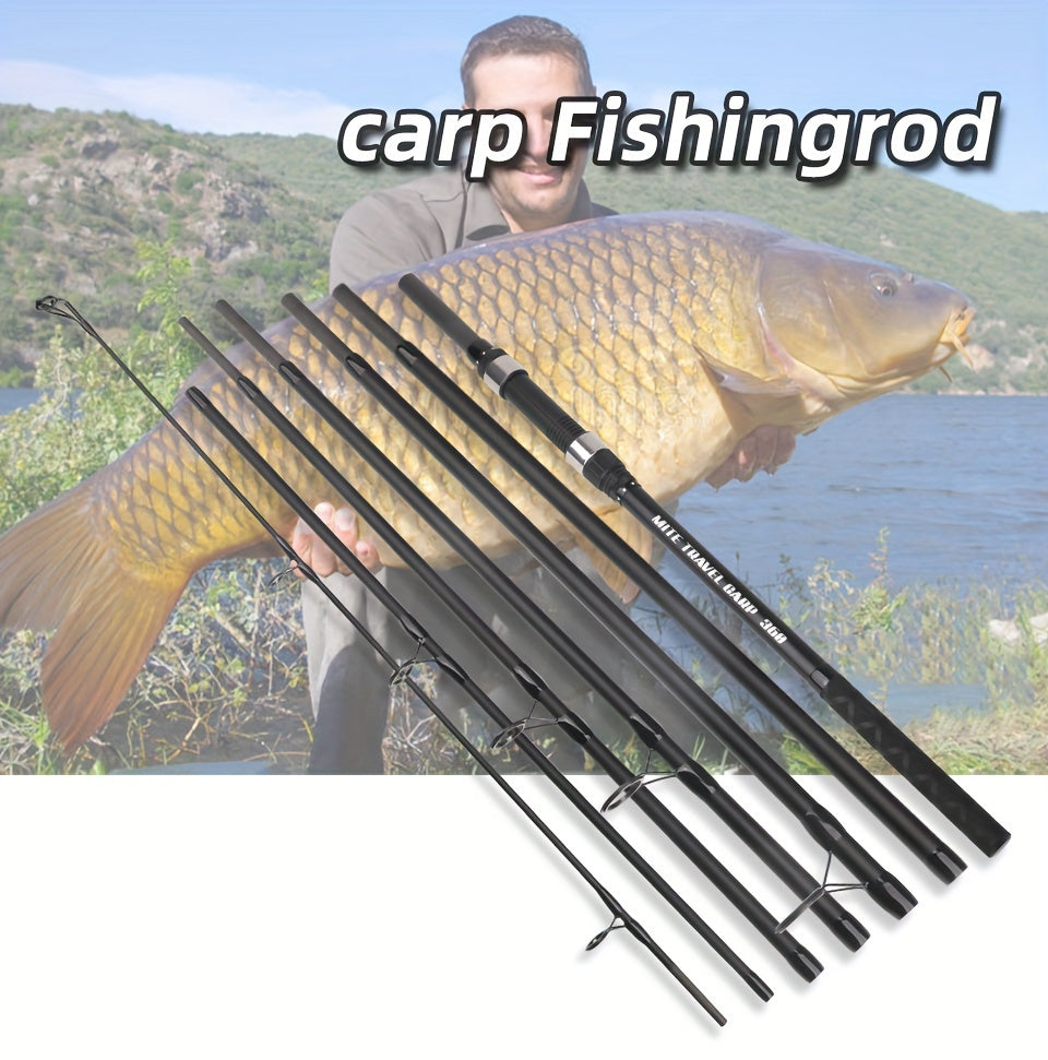 Casting Fishing Rod – Carbon Fiber, Portable, Lightweight – 1pc 360cm 141. 73 Lightweight Carp Fishing Rod Section Carbon – Compact Tackle Solution for US Anglers