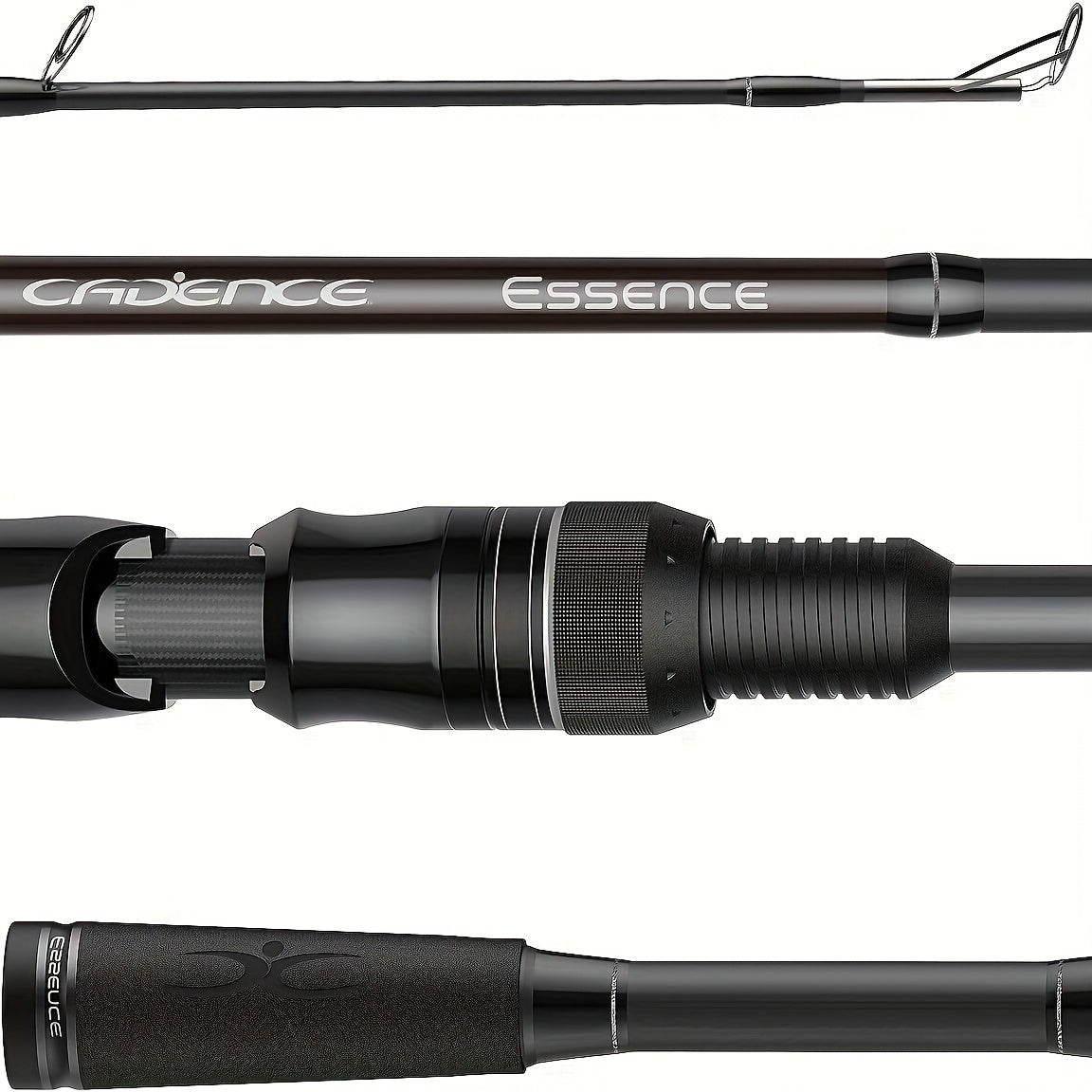 Angler Fishing Rod – Carbon Fiber, Lightweight, Bass – Candence Essence Baitcaster Rod Lightweight Ton Carbon Fiber Baitcasting – Dependable Freshwater & Saltwater Use for US…