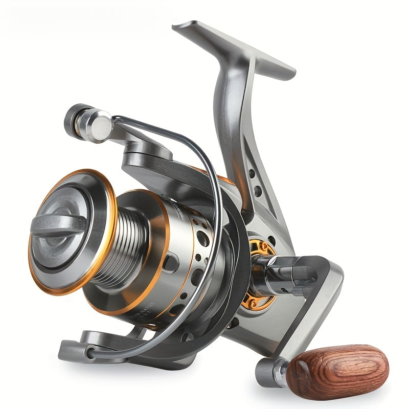 Fishing Reel – Saltwater, Freshwater – Aluminum Alloy Metal 5. 2 Gear Ratio 1000 7000 Series – Practical Gear for Every Cast for US Anglers