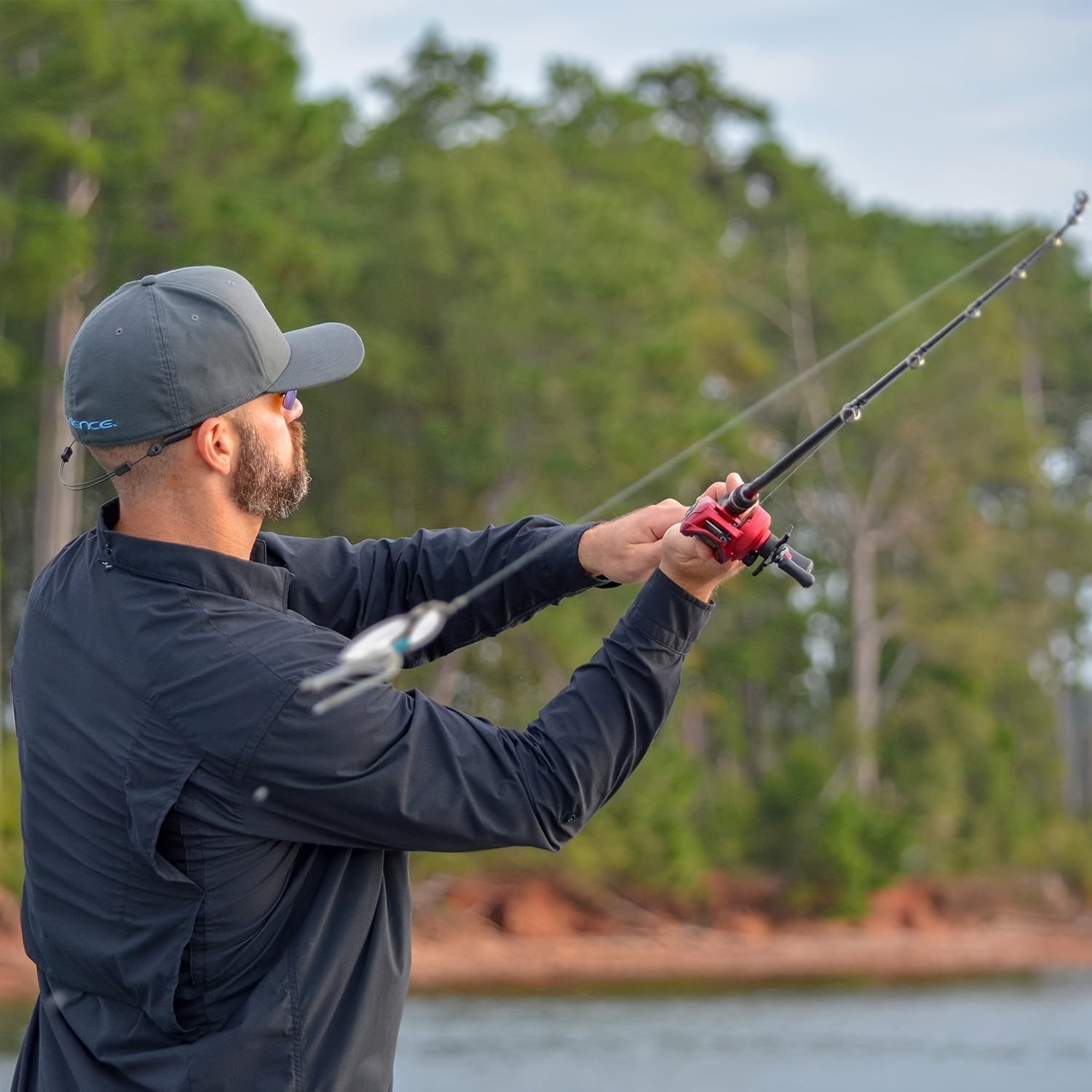 Angler Fishing Rod – Carbon Fiber, Lightweight, Bass – Candence Essence Baitcaster Rod Lightweight Ton Carbon Fiber Baitcasting – Dependable Freshwater & Saltwater Use for US…