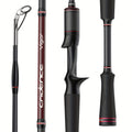 Fishing Rod – Carbon Fiber, Saltwater, Freshwater, Portable – Cadence Vigor Ultra Sensitive Baitcasting Rod 2pcs Lightweight Powerful – Angler-Focused Outdoor Design for US Anglers