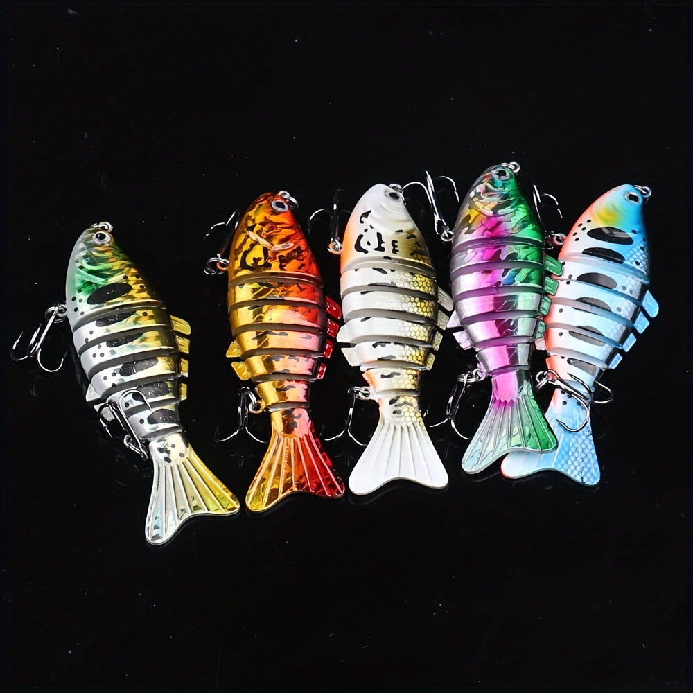 Fishing Tackle Kit – Saltwater, Freshwater, Bass, Trout – Fishing Lures Featuring Multiple Joints Designed Both Freshwater Saltwater – Angler-Focused Outdoor Design for US Anglers