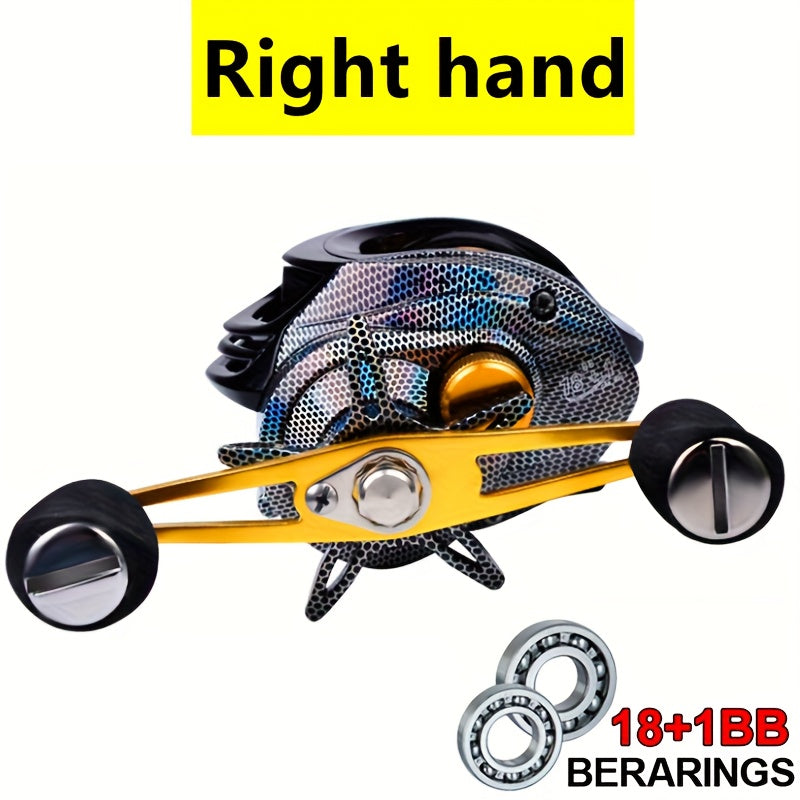 Freshwater Fishing Reel – Freshwater – Left Right Hand Casting Reel Compact Fishing Accessory Durable – Reliable Angler Setup for US Anglers