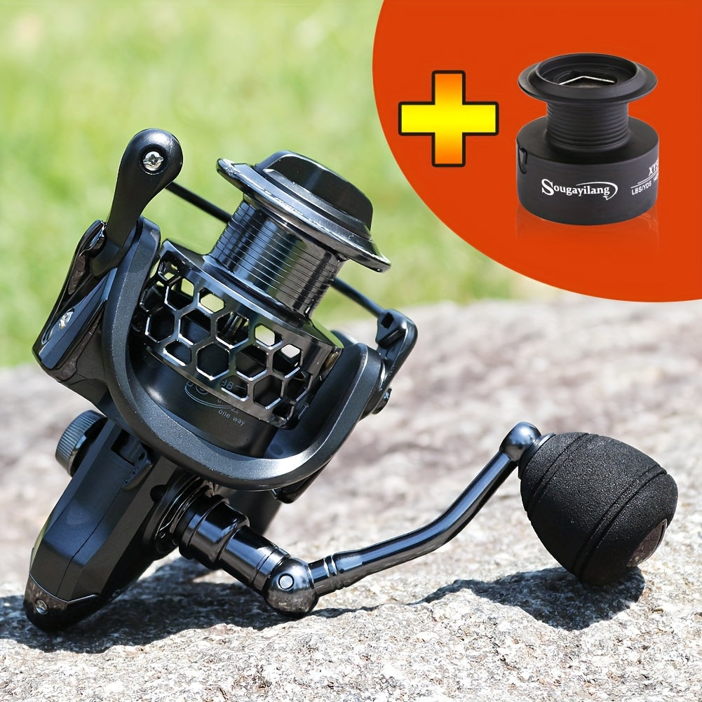 Angler Fishing Reel – Lightweight – Sougayilang Fishing Reel 1bb 5. 5 Lightweight Ultra Aluminum Spinning – Built for Weekend Anglers for US Anglers