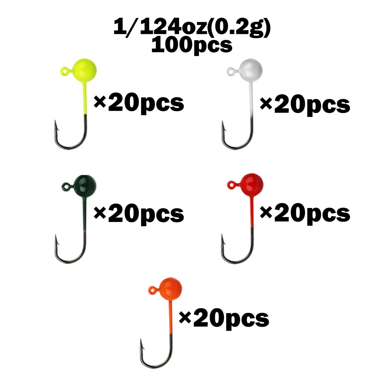 Complete Tackle Kit – Crappie – 100pcs Fly Tying Jigs Kit Jig Heads Fishing 124oz – Reliable Angler Setup for US Anglers