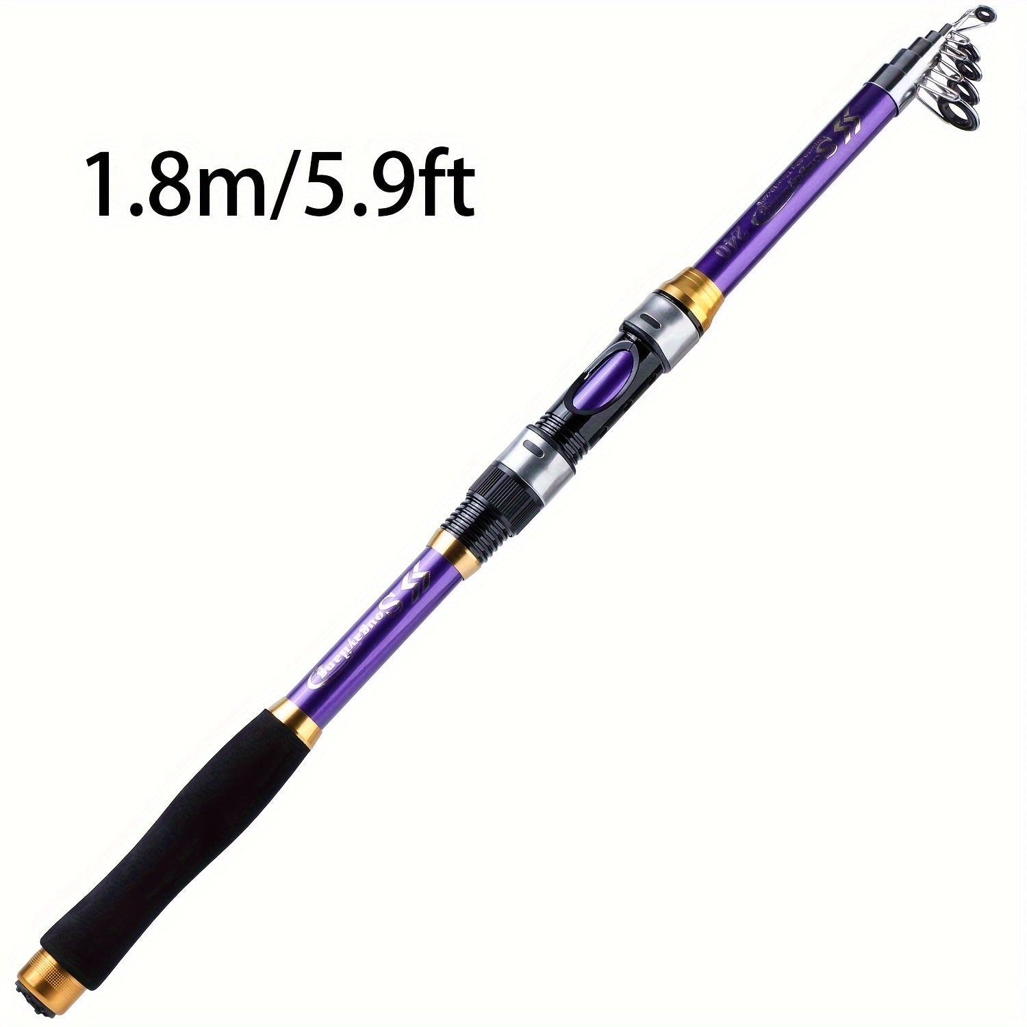 Carbon Fishing Rod – Carbon Fiber, Portable, Lightweight, Bass – Sougayilang 1. 8 2. 1 2. 4 2. 7 3. 0 3. 3 Spinning Fishing – Field-Ready Performance for US Anglers