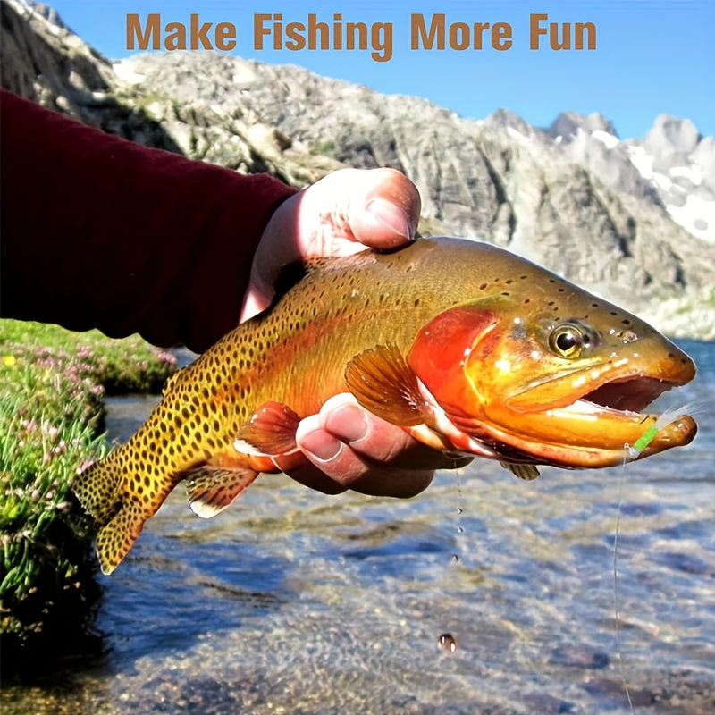 Freshwater Fishing Lures – Bass, Crappie – 50pcs Round Ball Jig Heads Hook Head Fishing Fly – Dependable Freshwater & Saltwater Use for US Anglers
