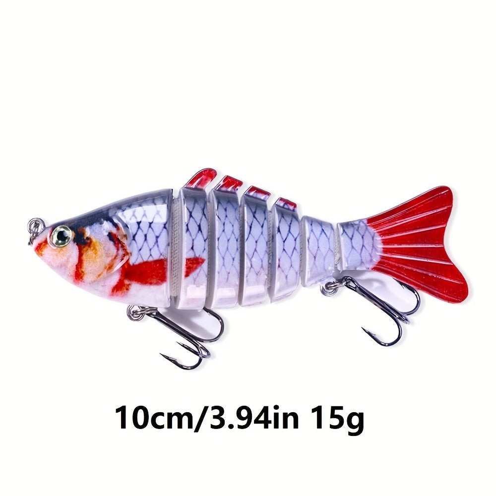 Fishing Lures – Saltwater, Freshwater, Lifelike Action, Bass – 15pcs Lifelike Fishing Lures Bass Trout Walleye Predator Fish – Practical Gear for Every Cast for US Anglers