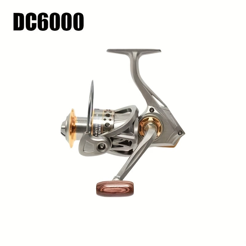 Freshwater Fishing Reel – Saltwater, Freshwater – Ultra Smooth Metal Spinning Reel Gear Ratio Max Drag – Reliable Angler Setup for US Anglers