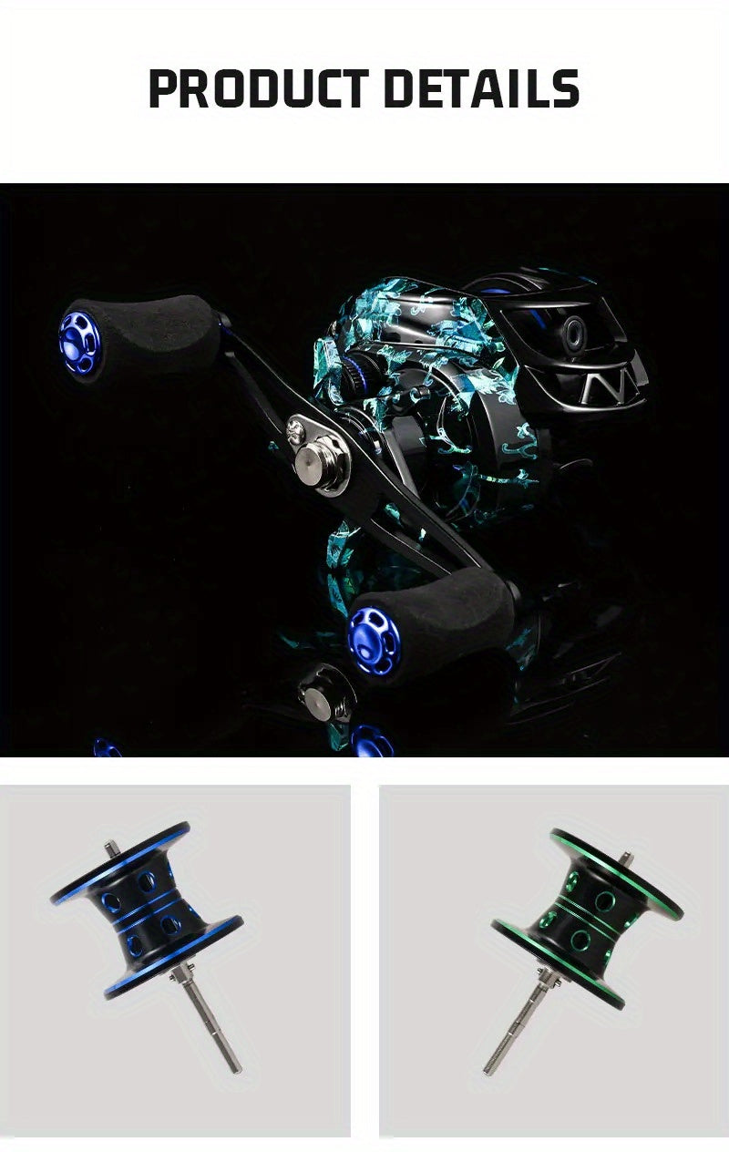 Freshwater Fishing Reel – Saltwater, Bass – Fishmx High Speed Baitcast Reel 7. 2 Ratio Dual Magnetic – Compact Tackle Solution for US Anglers