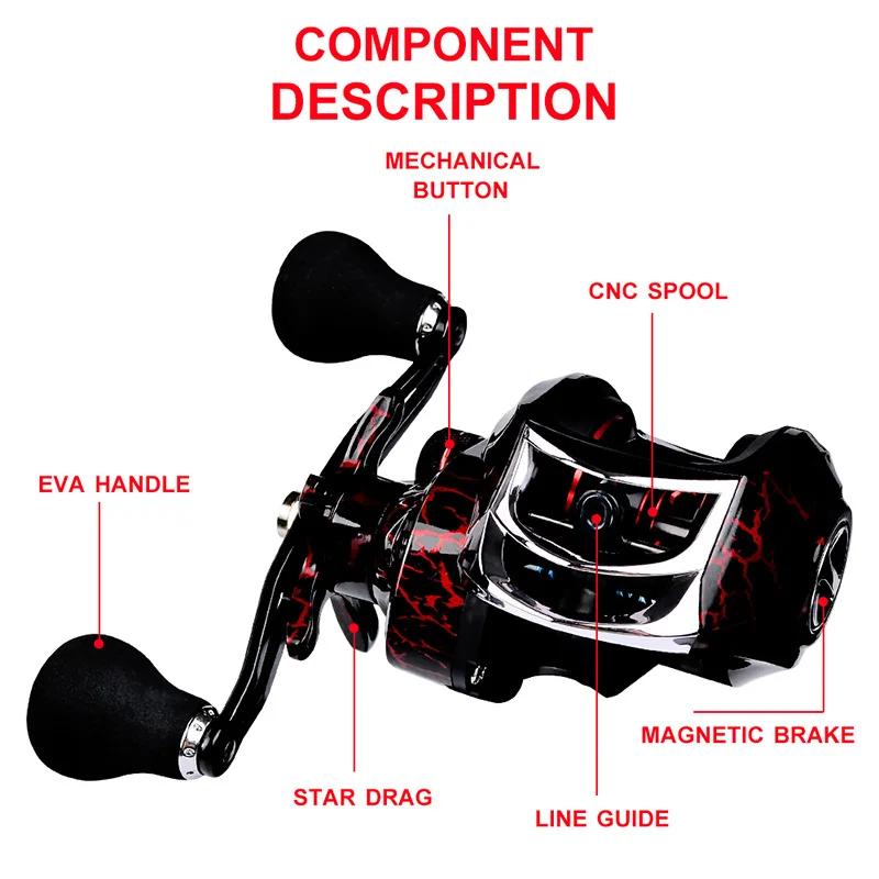 Freshwater Fishing Reel – Saltwater, Freshwater – High Speed Spinning Reel Freshwater Saltwater Fishing Smooth Sturdy – Compact Tackle Solution for US Anglers