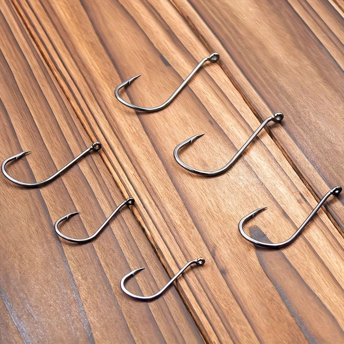 Outdoor Fishing Accessory – Carbon Fiber, Saltwater, Freshwater – 100 High Strength Corrosion Resistant Octopus Hooks Saltwater Freshwater – Versatile Water-Ready Design for US…