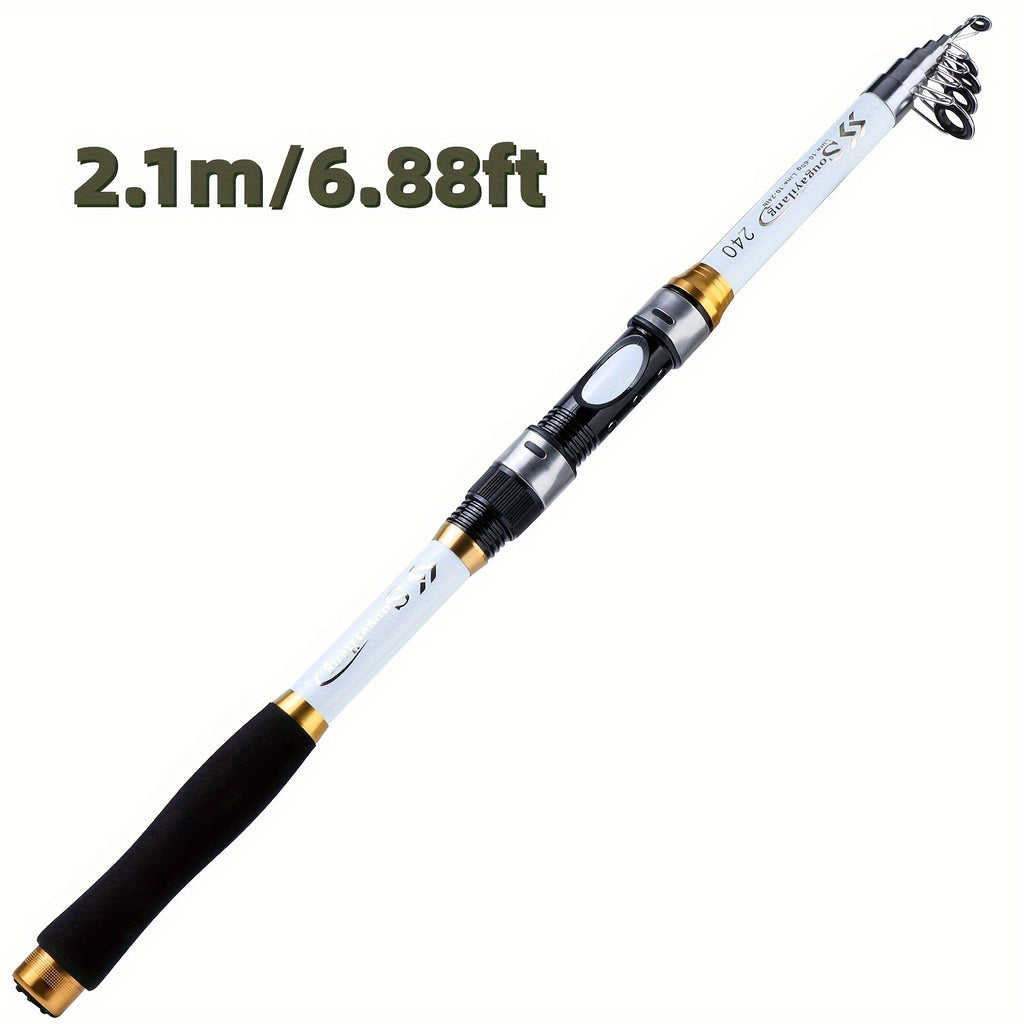 Angler Fishing Rod – Portable, Bass – Sougayilang Telescopic Fishing Rods 70. 87 129. 92 Inch Glass Fiber – Dependable Freshwater & Saltwater Use for US Anglers