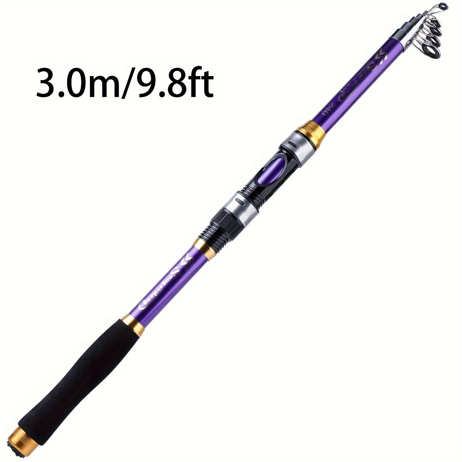 Carbon Fishing Rod – Carbon Fiber, Portable, Lightweight, Bass – Sougayilang 1. 8 2. 1 2. 4 2. 7 3. 0 3. 3 Spinning Fishing – Field-Ready Performance for US Anglers