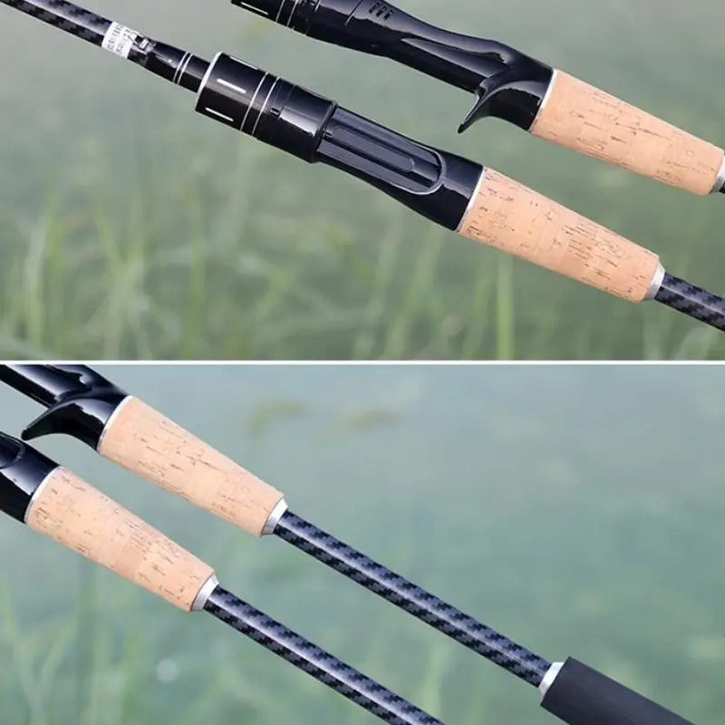 Casting Fishing Rod – Carbon Fiber, Lightweight – 2025 Carbon Lure Rod Wooden Handle 180cm 70. 86 Inch – Reliable Angler Setup for US Anglers