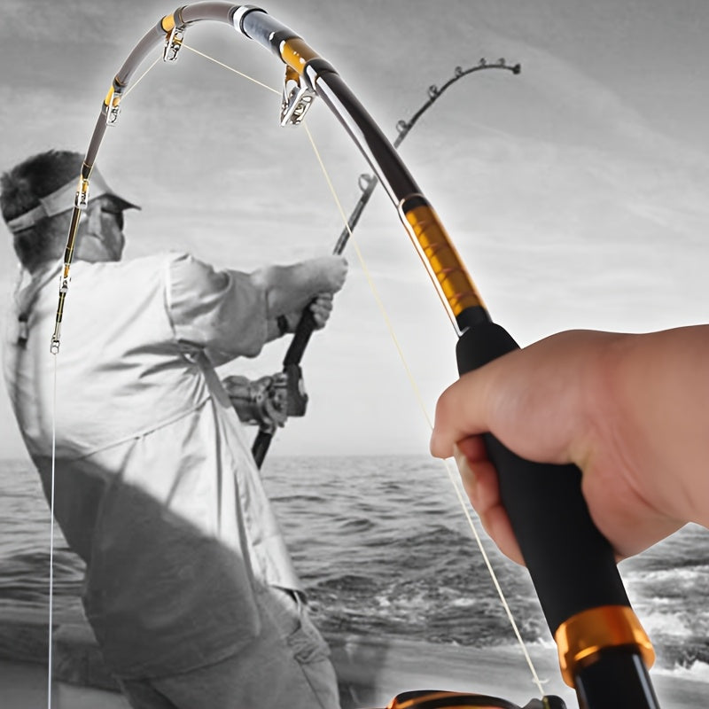 Carbon Fishing Rod – Offshore – Trolling Rod Section Boat Super Hard Double Pulley Guide – Field-Ready Performance for US Anglers
