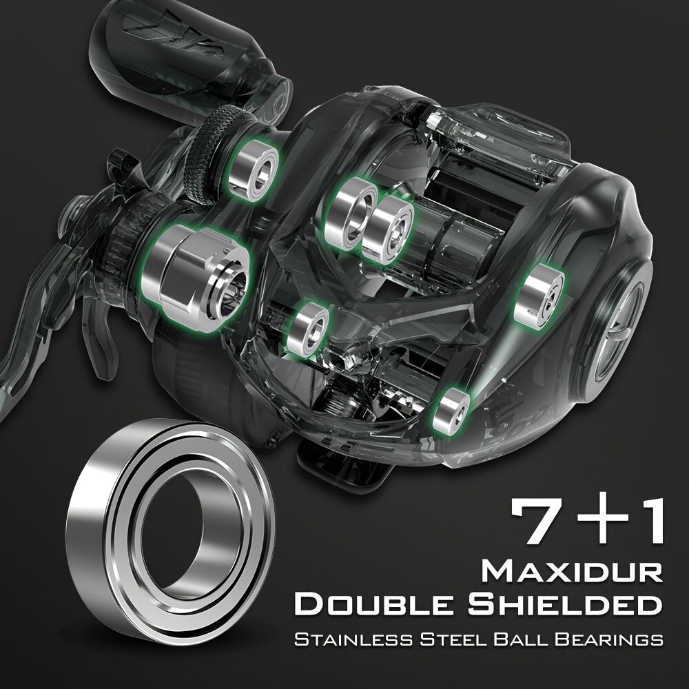 Angler Outdoor Accessory – Saltwater, Freshwater – Outdoor Fishing Reels Heavy Duty Throwing High Speed Gear – Built for Weekend Anglers for US Anglers