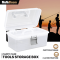 Fishing Rod Storage Bag – Water-Ready, Portable – Monibloom Portable Tackle Boxes Organizer Removable Tray Waterproof Clear – Built for Weekend Anglers for US Anglers
