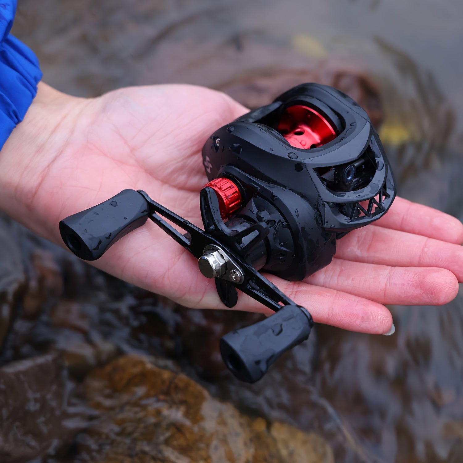Fishing Lures – Bass, Trout – Sougayilang Baitcasting Fishing Reel 7. 2 High Speed Gear Ratio – Practical Gear for Every Cast for US Anglers