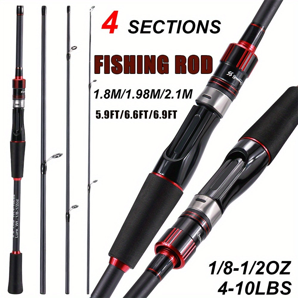 Fishing Rod – Carbon Fiber, Bass – Sougayilang Fishing Rod 70. 87 82. 68 Inch Carbon Fiber Spinning – Angler-Focused Outdoor Design for US Anglers