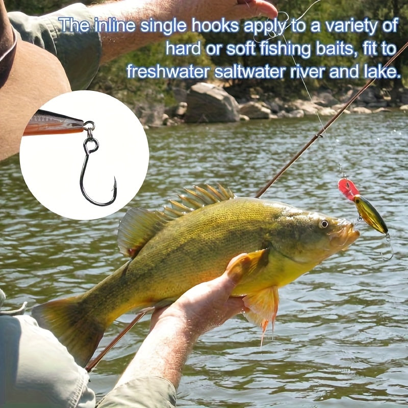 Fishing Rod Storage Bag – Carbon Fiber, Saltwater, Freshwater, Portable – 50pcs High Carbon Steel Barbed Fishing Hooks Durable Hooked – Field-Ready Performance for US Anglers