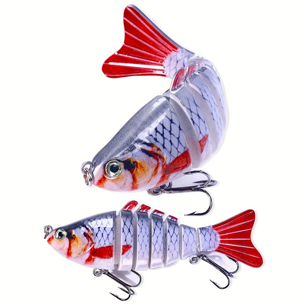 Fishing Lures – Saltwater, Freshwater, Lifelike Action, Bass – 15pcs Lifelike Fishing Lures Bass Trout Walleye Predator Fish – Practical Gear for Every Cast for US Anglers
