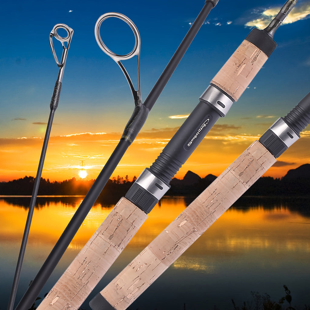 Carbon Fishing Rod – Carbon Fiber – Sougayilang Baitcasting Spinning Fishing Rod 70. 87 Inch Sections Carbon – Field-Ready Performance for US Anglers