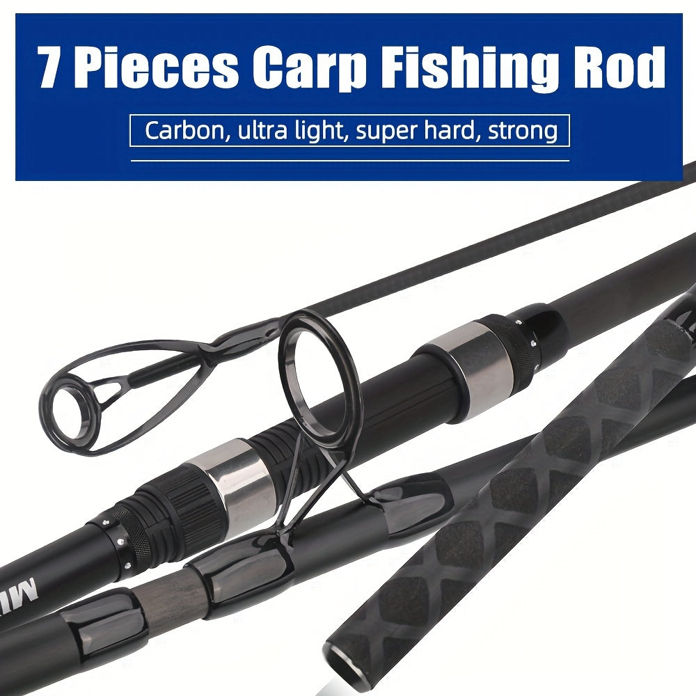 Casting Fishing Rod – Carbon Fiber, Portable, Lightweight – 1pc 360cm 141. 73 Lightweight Carp Fishing Rod Section Carbon – Compact Tackle Solution for US Anglers