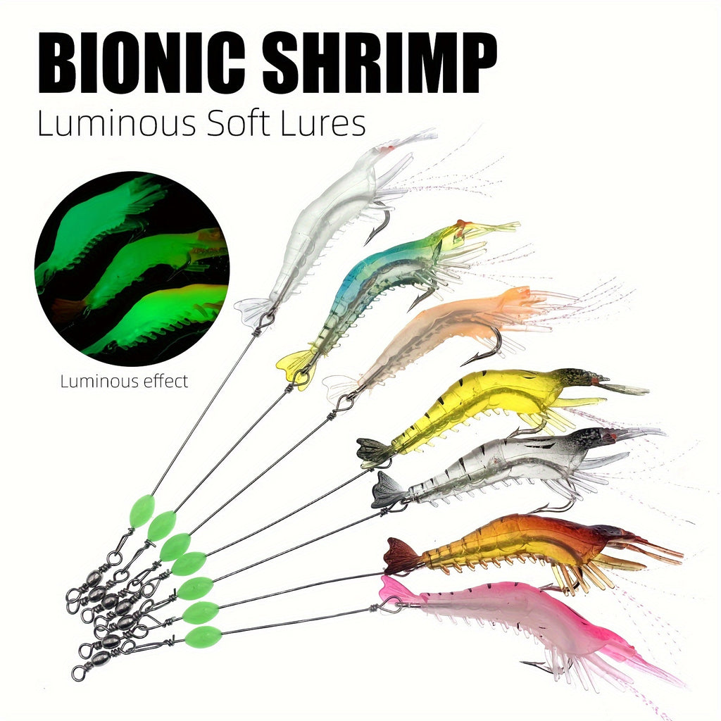 Fishing Lures – Field-Ready Performance – 14pcs Silicone Shrimp Fishing Lures 3. 15 Inch Realistic Biomimetic – Practical Gear for Every Cast for US Anglers