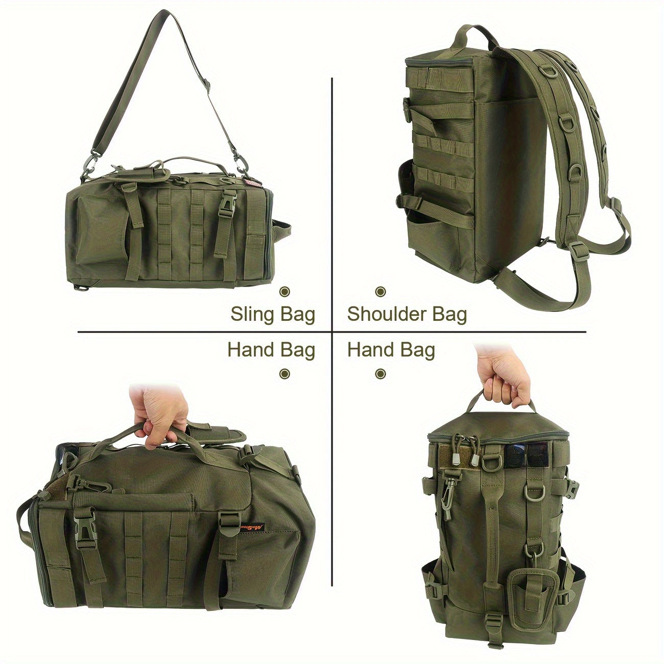 Fishing Tackle Bag – Portable, Lightweight – 2pcs Sjb043 Lightweight Angler Backpack Scissors Pouch Ready Travel – Angler-Focused Outdoor Design for US Anglers