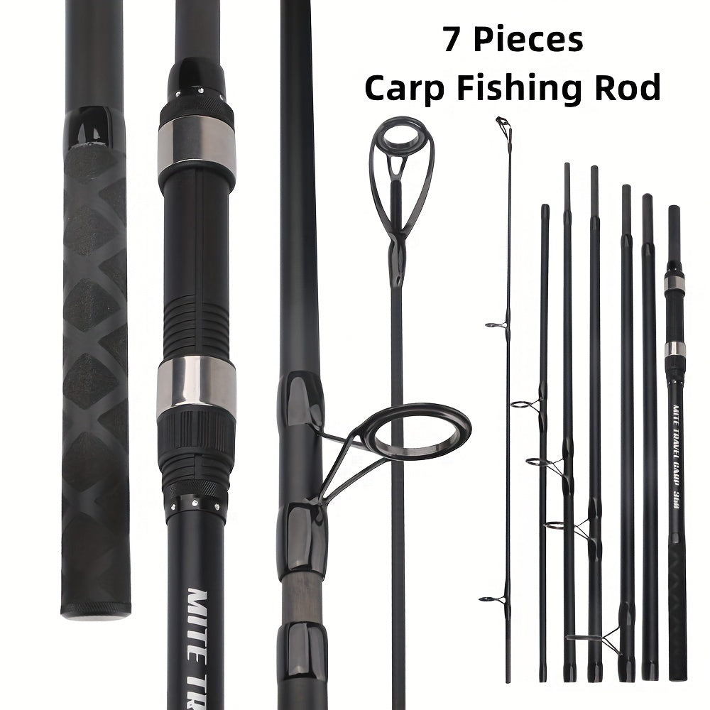 Casting Fishing Rod – Carbon Fiber, Portable, Lightweight – 1pc 360cm 141. 73 Lightweight Carp Fishing Rod Section Carbon – Compact Tackle Solution for US Anglers