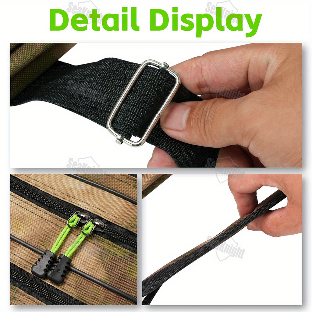 Casting Fishing Rod – Portable, Lightweight, Large Capacity – Seaknight 135cm 15in 150cm 0in Portable Fishing Tackle Storage – Reliable Angler Setup for US Anglers
