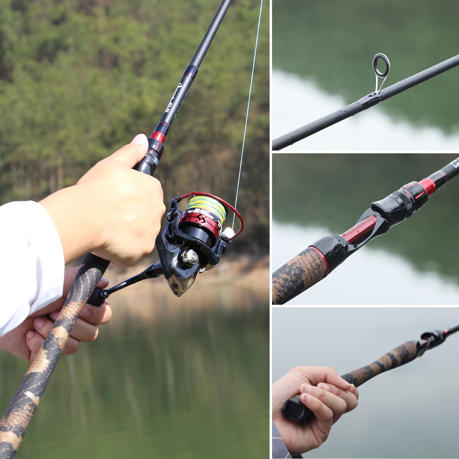 Carbon Fishing Rod – Carbon Fiber – Fishing Rod Sections Casting Spinning High Carbon Fiber Powerful – Field-Ready Performance for US Anglers