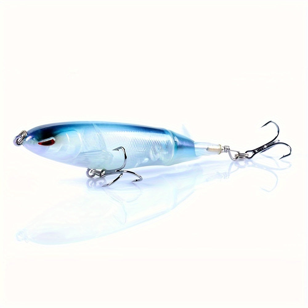 Artificial Fishing Lures – Saltwater, Freshwater, Bass – Pack Surface Fishing Lures Artificial Popper Hard Bait Crankbait – Compact Tackle Solution for US Anglers