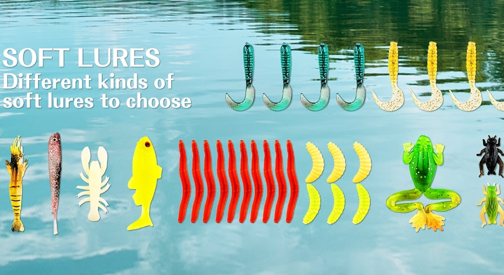 Fishing Gear Backpack – Freshwater, Bass, Trout, Beginner Friendly – 133pcs Premium Fishing Lures Tackle Box Kit Gear Equipment – Compact Tackle Solution for US Anglers