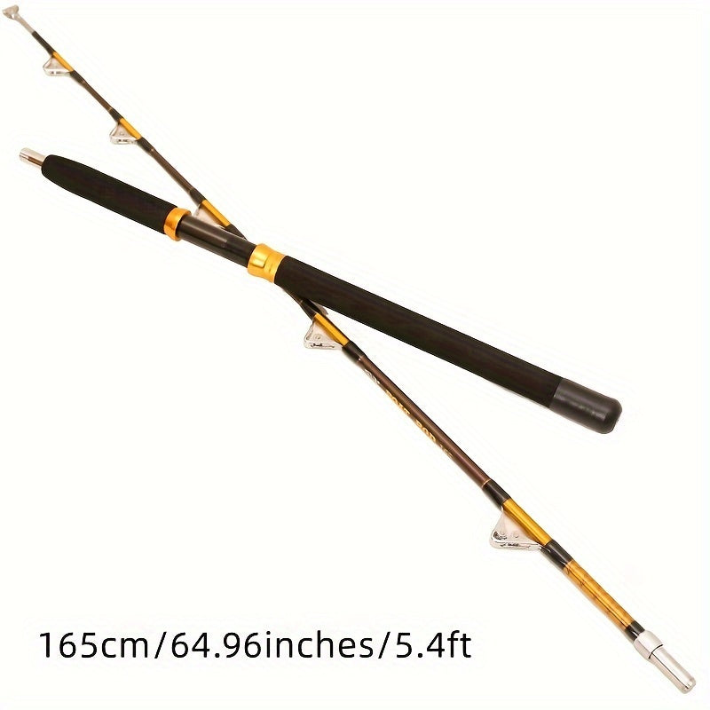 Casting Fishing Rod – Saltwater, Offshore – Heavy Duty Section Saltwater Offshore Fishing Rod Straight Butt – Reliable Angler Setup for US Anglers