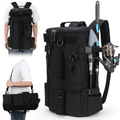 Fishing Tackle Bag – Portable, Lightweight – 2pcs Sjb043 Lightweight Angler Backpack Scissors Pouch Ready Travel – Angler-Focused Outdoor Design for US Anglers