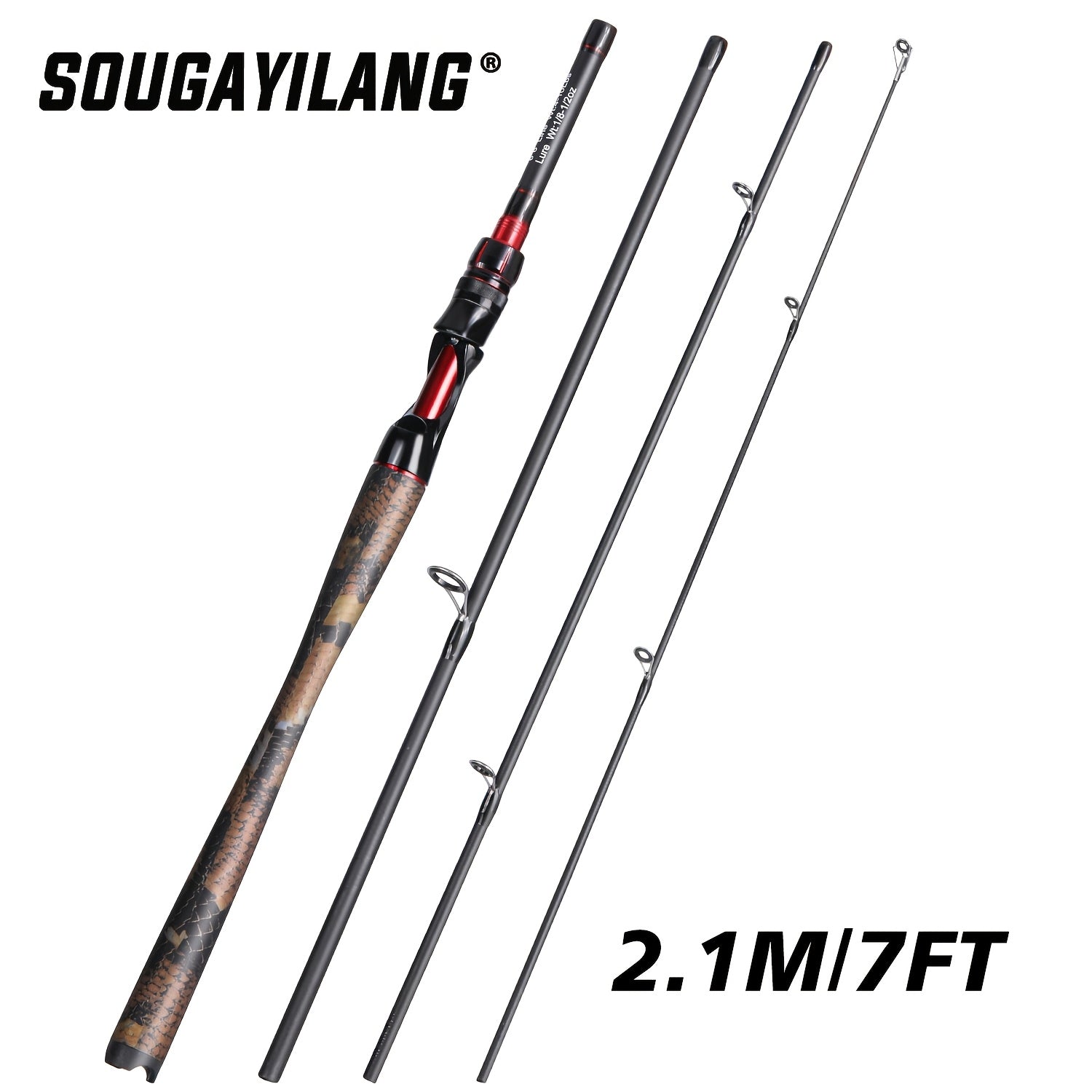 Carbon Fishing Rod – Carbon Fiber – Fishing Rod Sections Casting Spinning High Carbon Fiber Powerful – Field-Ready Performance for US Anglers