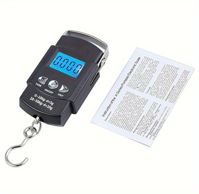 Fishing Tackle Bag – Portable – Electronic Portable Hand Scale Mini Luggage Ruler Fishing Bag – Practical Gear for Every Cast for US Anglers