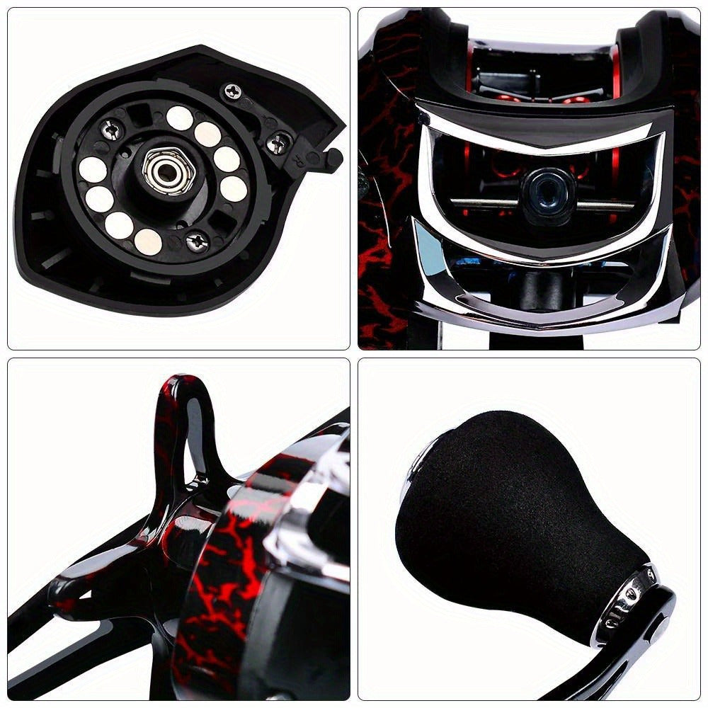 Freshwater Fishing Reel – Bass – Metal Fishing Reel High Speed Gear Carp Bass Rotating – Reliable Angler Setup for US Anglers