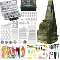 Fishing Tackle Storage – Angler-Focused Outdoor Design – 482pcs Fishing Accessories Kits Adults Backpack Tackle Box Included – Versatile Water-Ready Design for US Anglers