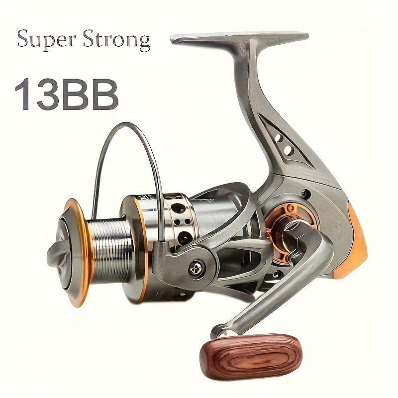 Freshwater Fishing Reel – Saltwater, Freshwater – Ultra Smooth Metal Spinning Reel Gear Ratio Max Drag – Reliable Angler Setup for US Anglers